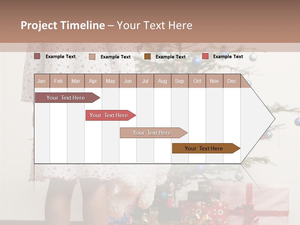 Female Magic Little PowerPoint Template