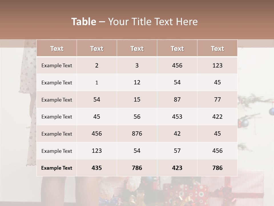 Female Magic Little PowerPoint Template