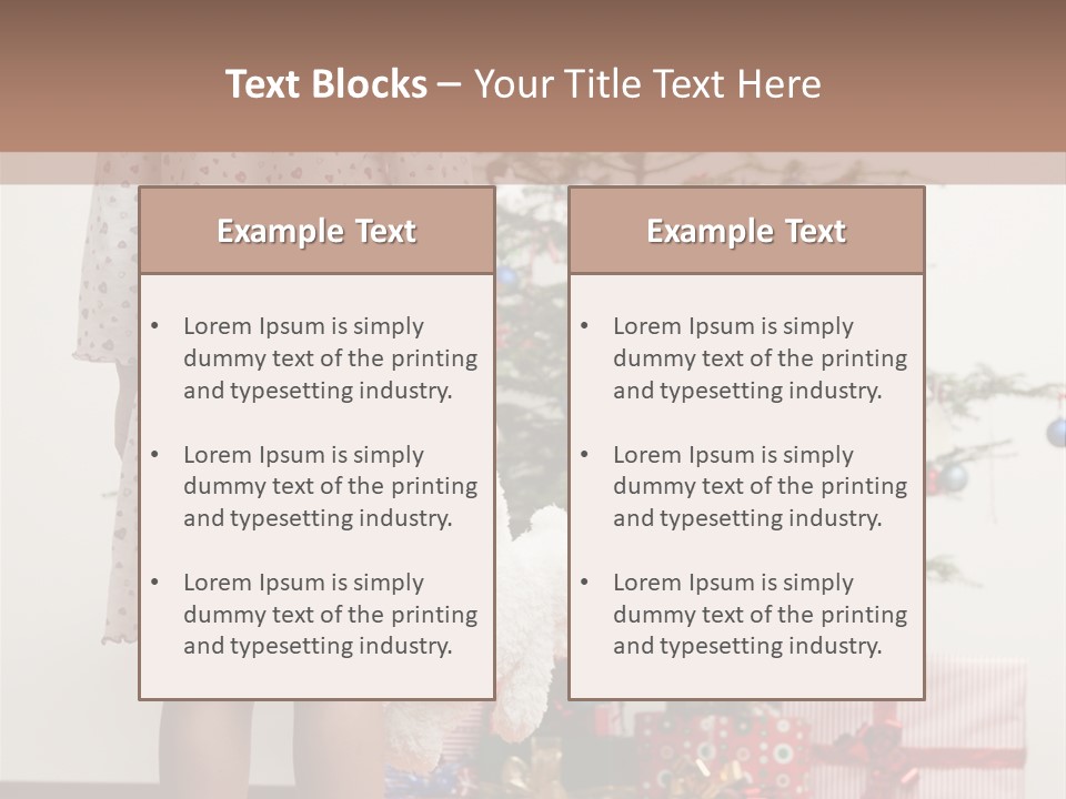 Female Magic Little PowerPoint Template