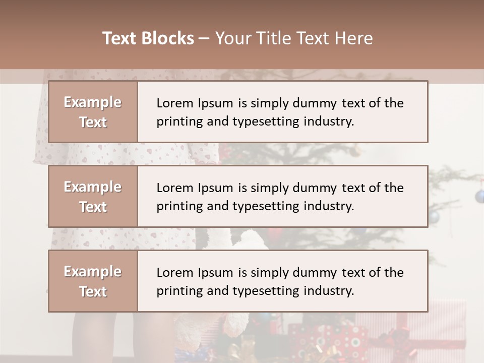 Female Magic Little PowerPoint Template