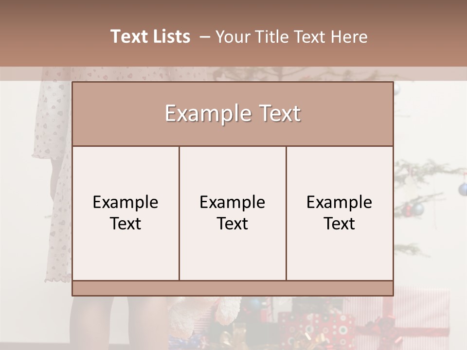 Female Magic Little PowerPoint Template