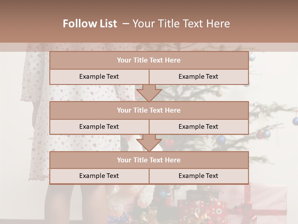 Female Magic Little PowerPoint Template