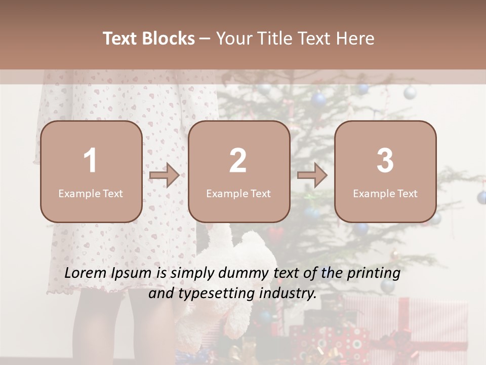 Female Magic Little PowerPoint Template