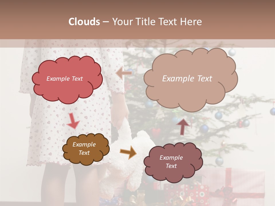 Female Magic Little PowerPoint Template