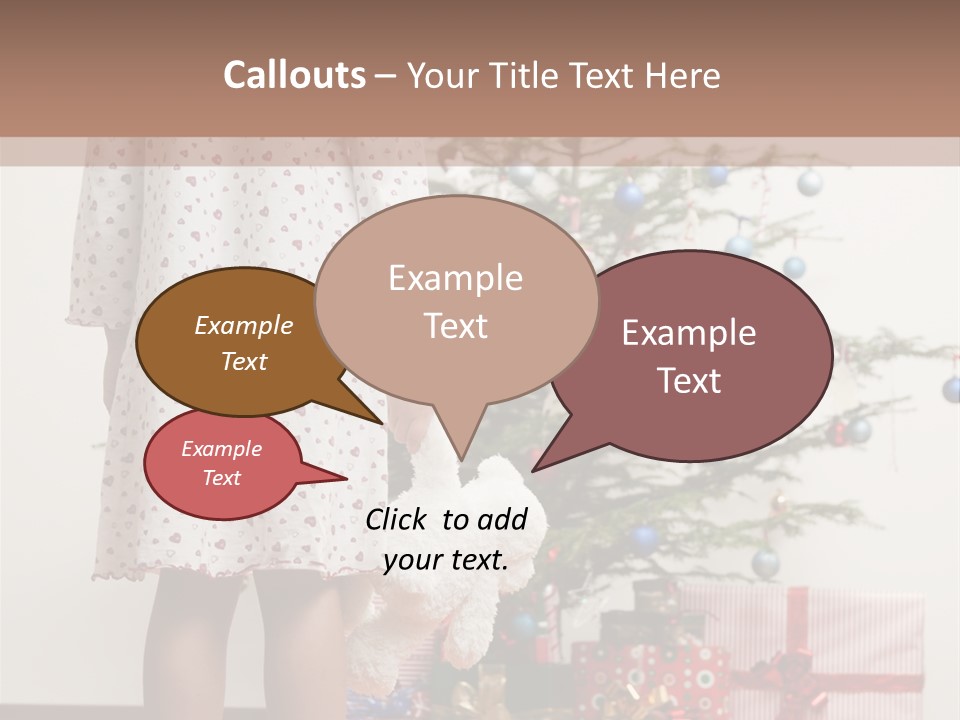 Female Magic Little PowerPoint Template