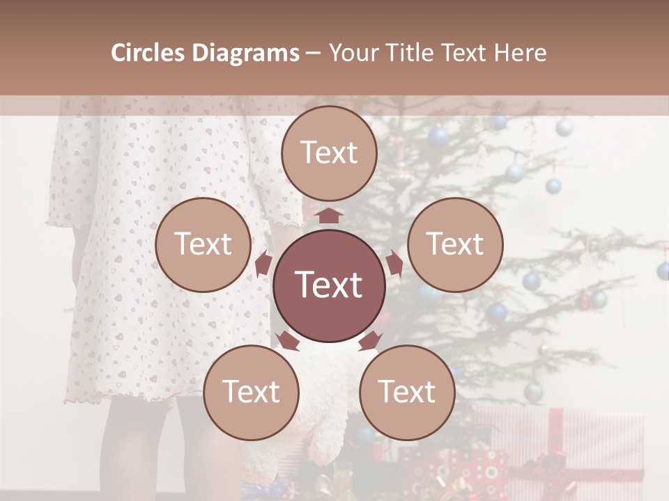 Female Magic Little PowerPoint Template