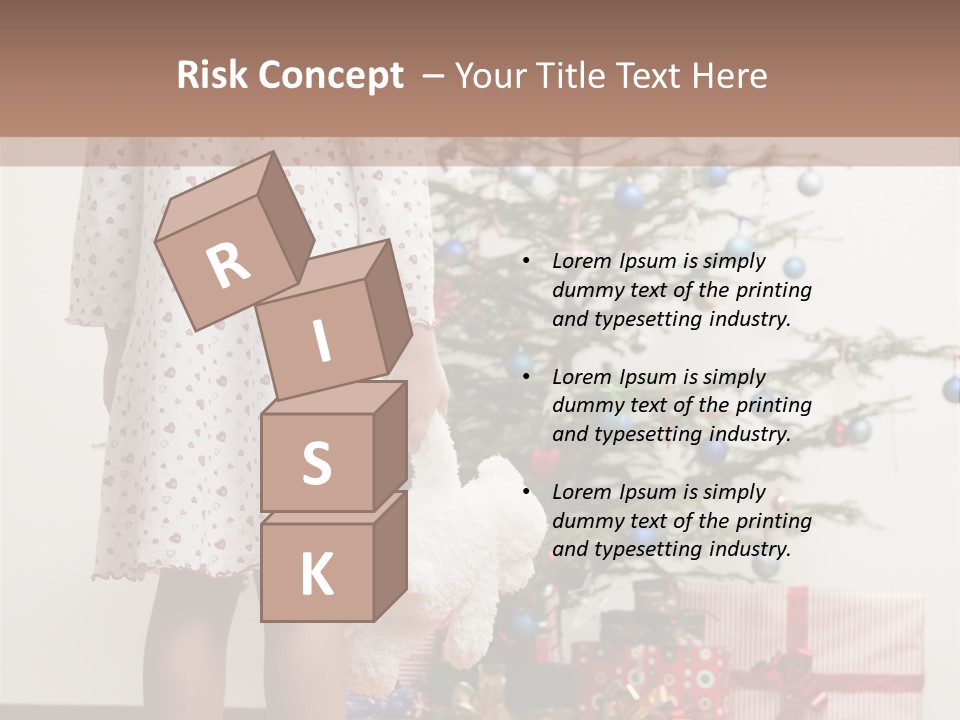 Female Magic Little PowerPoint Template