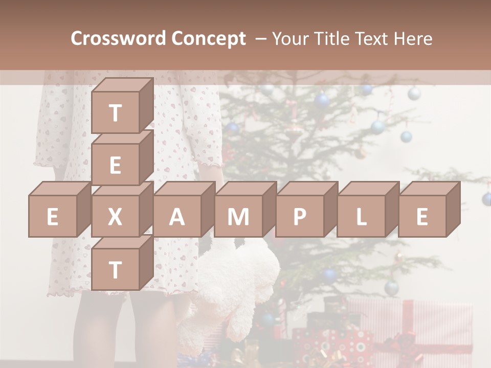 Female Magic Little PowerPoint Template