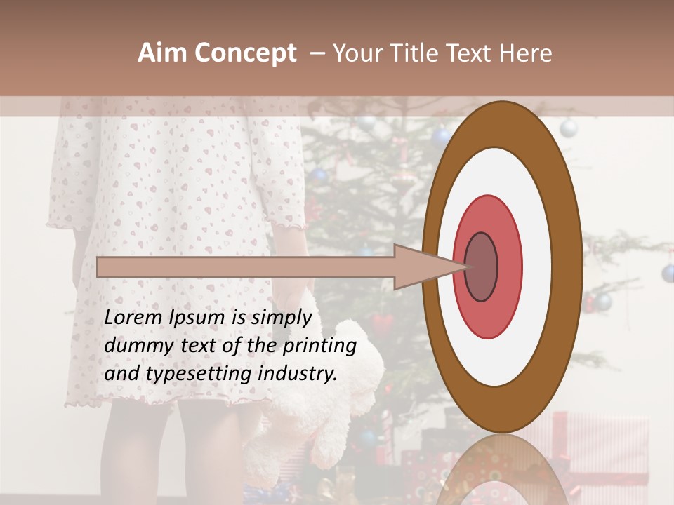 Female Magic Little PowerPoint Template