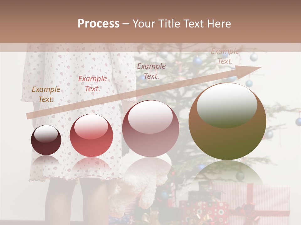 Female Magic Little PowerPoint Template