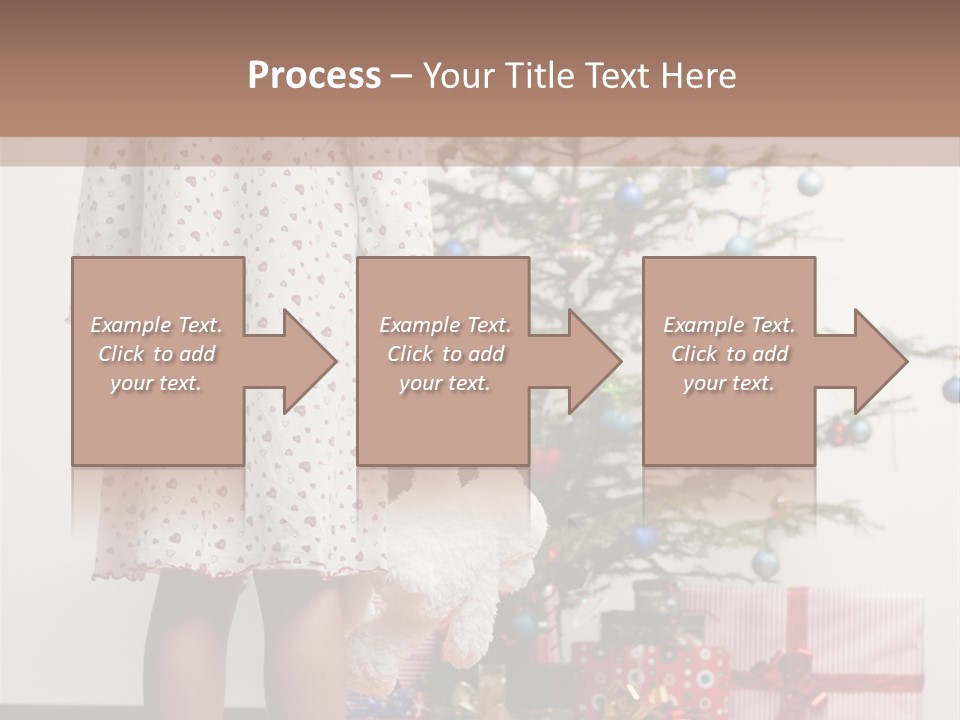 Female Magic Little PowerPoint Template