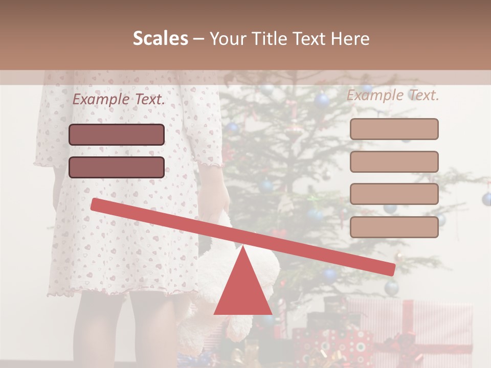 Female Magic Little PowerPoint Template