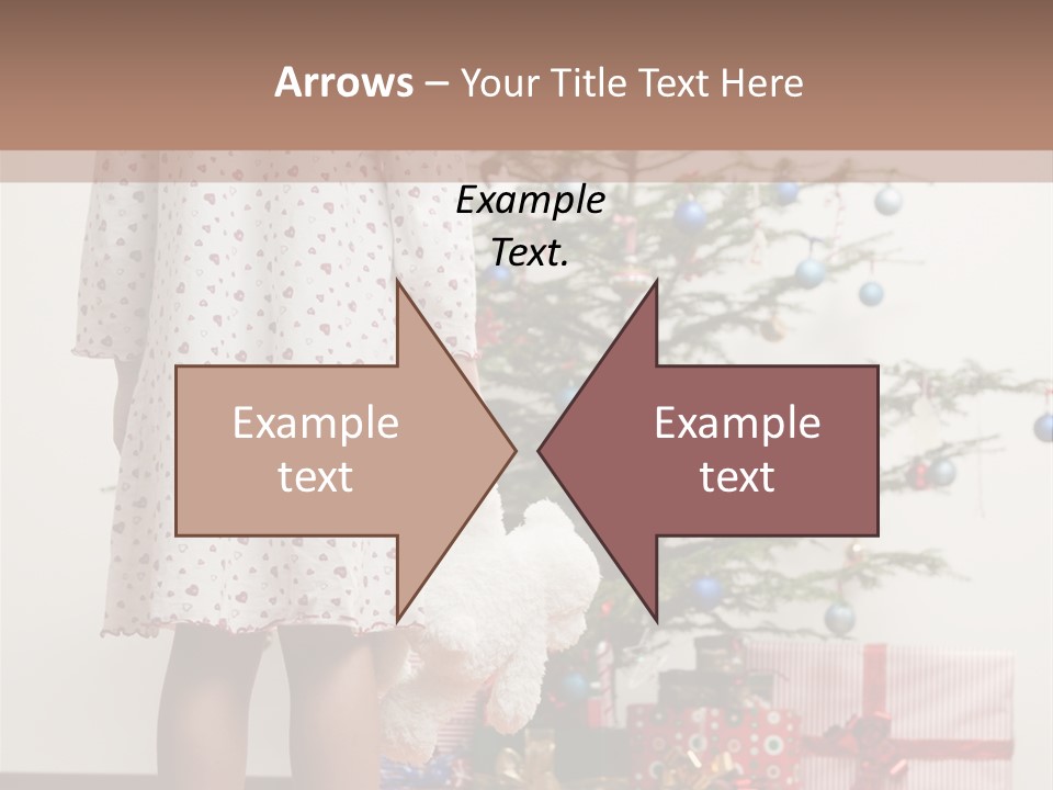 Female Magic Little PowerPoint Template