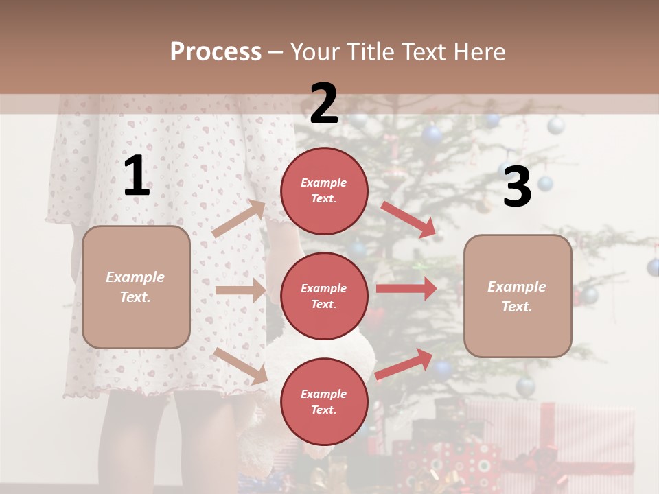 Female Magic Little PowerPoint Template