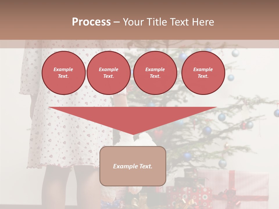 Female Magic Little PowerPoint Template
