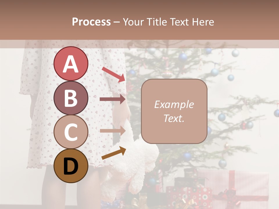 Female Magic Little PowerPoint Template
