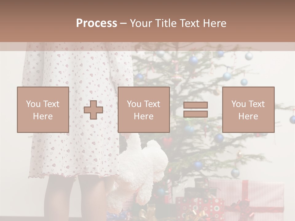 Female Magic Little PowerPoint Template