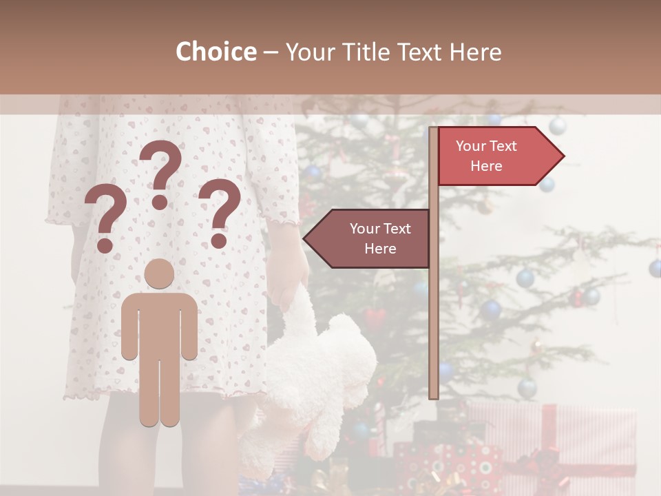 Female Magic Little PowerPoint Template