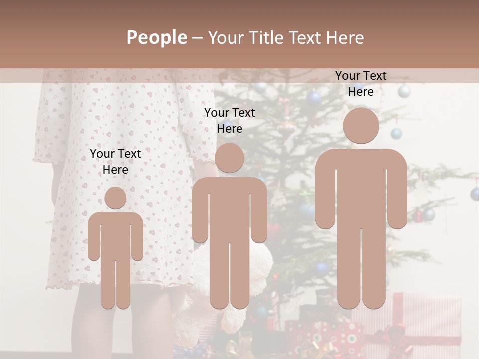 Female Magic Little PowerPoint Template