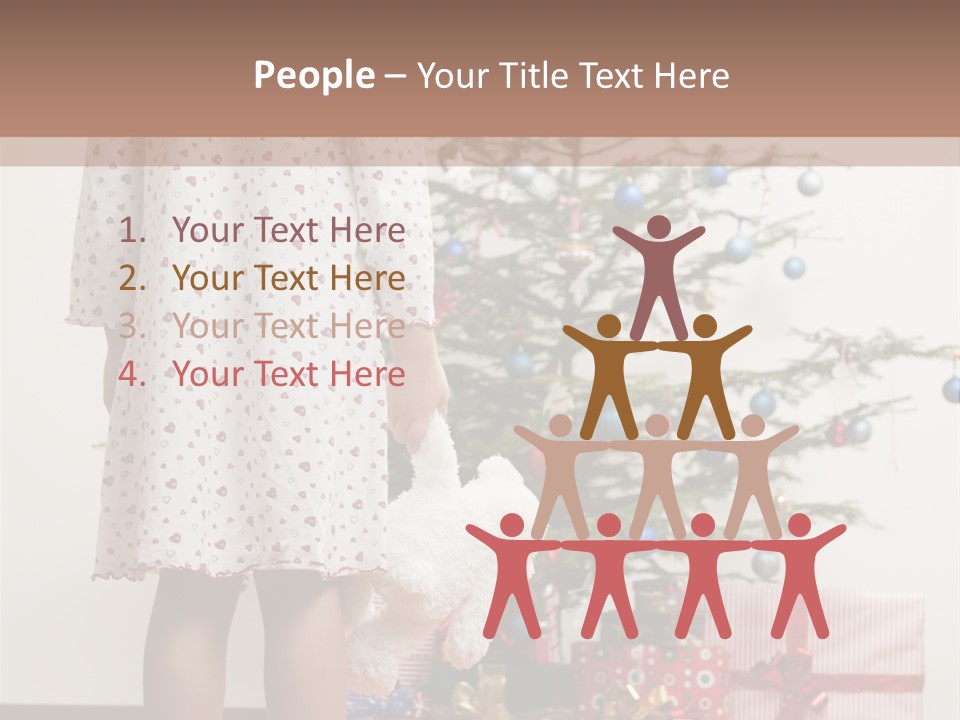 Female Magic Little PowerPoint Template