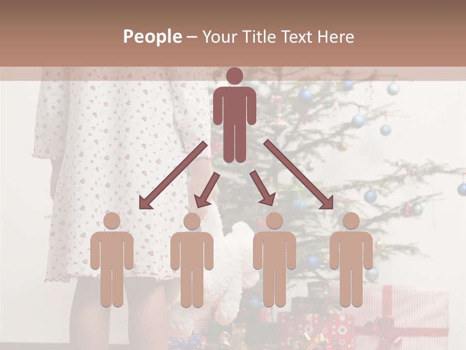 Female Magic Little PowerPoint Template