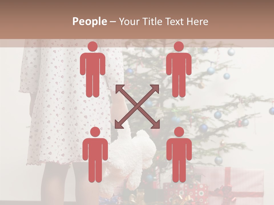 Female Magic Little PowerPoint Template