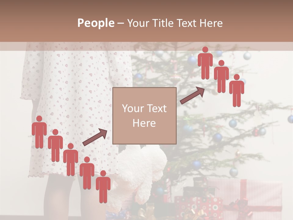 Female Magic Little PowerPoint Template