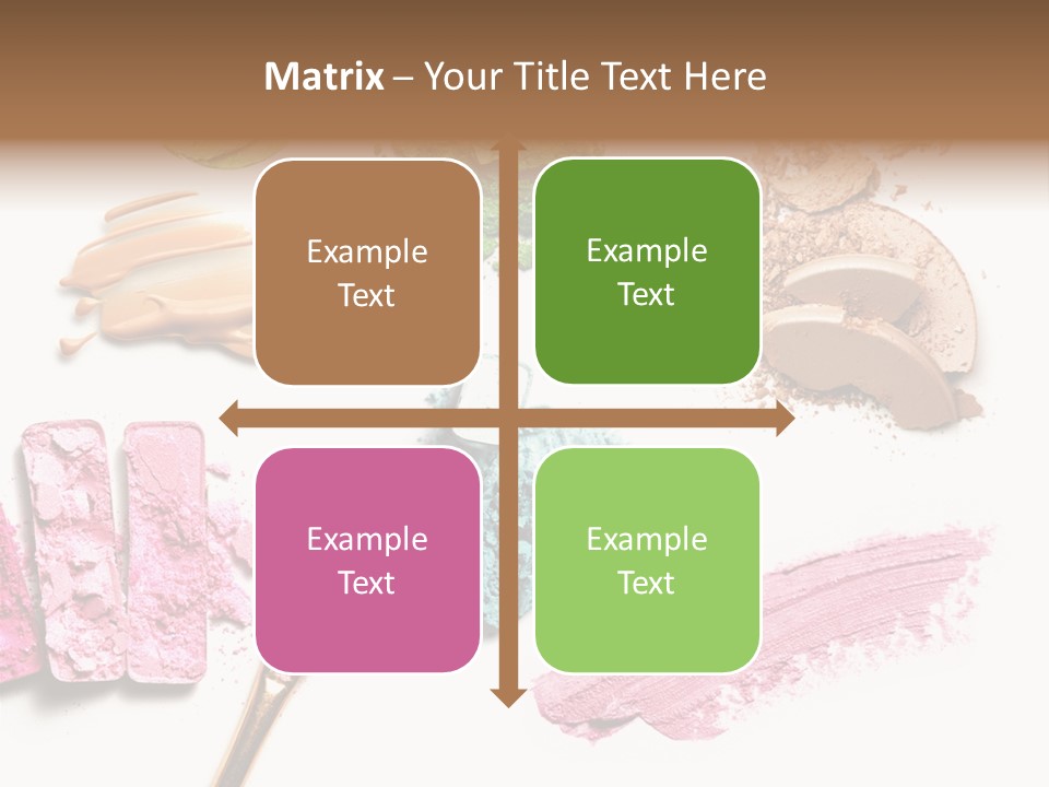 Chemicals Cosmetics PowerPoint Template