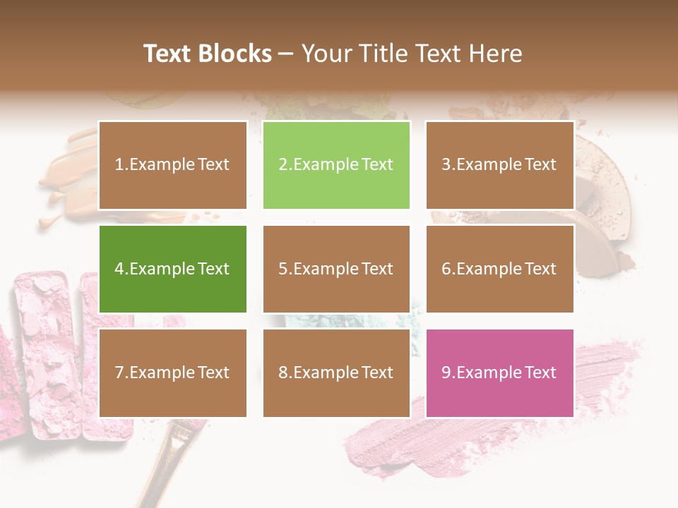 Chemicals Cosmetics PowerPoint Template