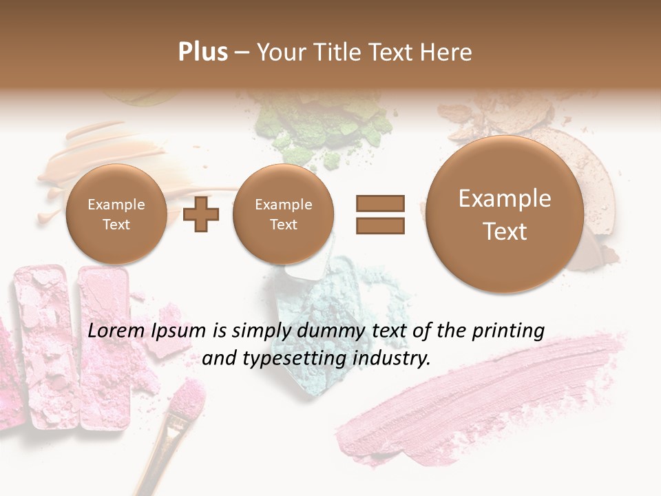 Chemicals Cosmetics PowerPoint Template