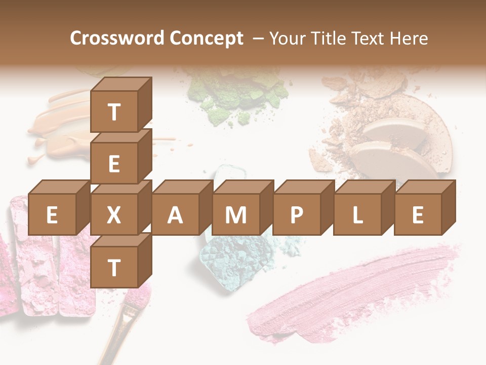 Chemicals Cosmetics PowerPoint Template