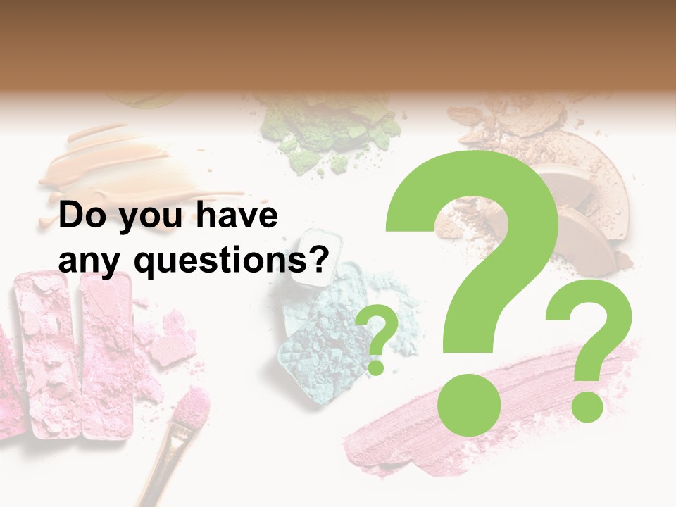 Chemicals Cosmetics PowerPoint Template