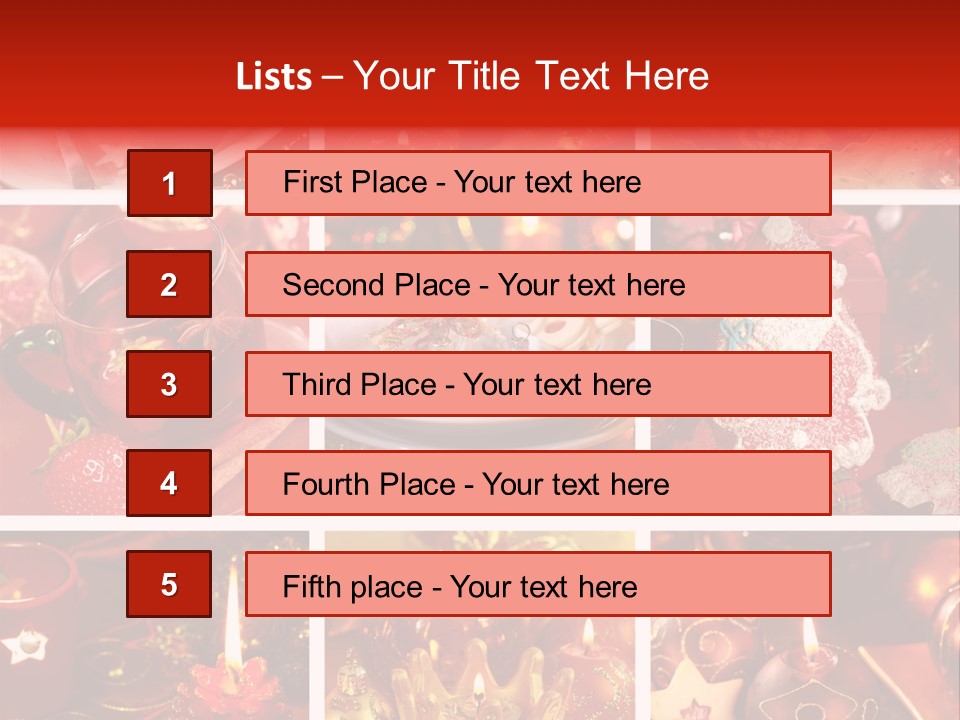 Christmas Food PowerPoint Template