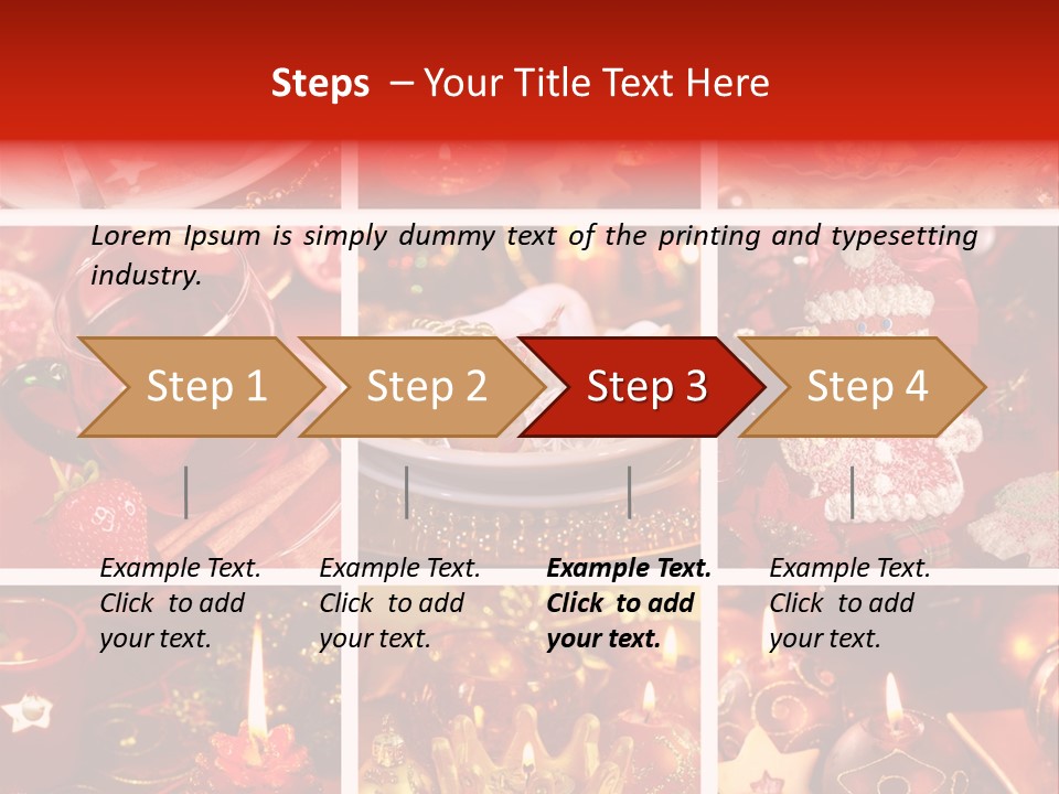 Christmas Food PowerPoint Template