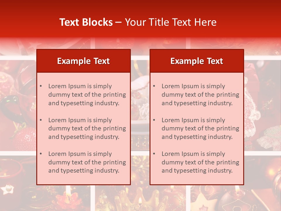 Christmas Food PowerPoint Template