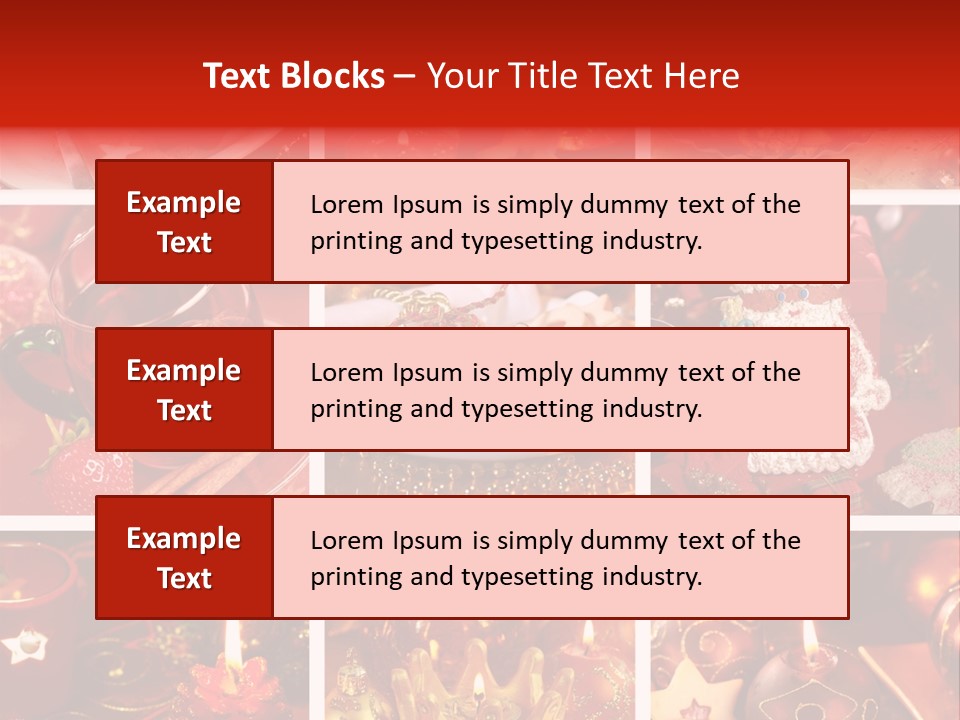 Christmas Food PowerPoint Template