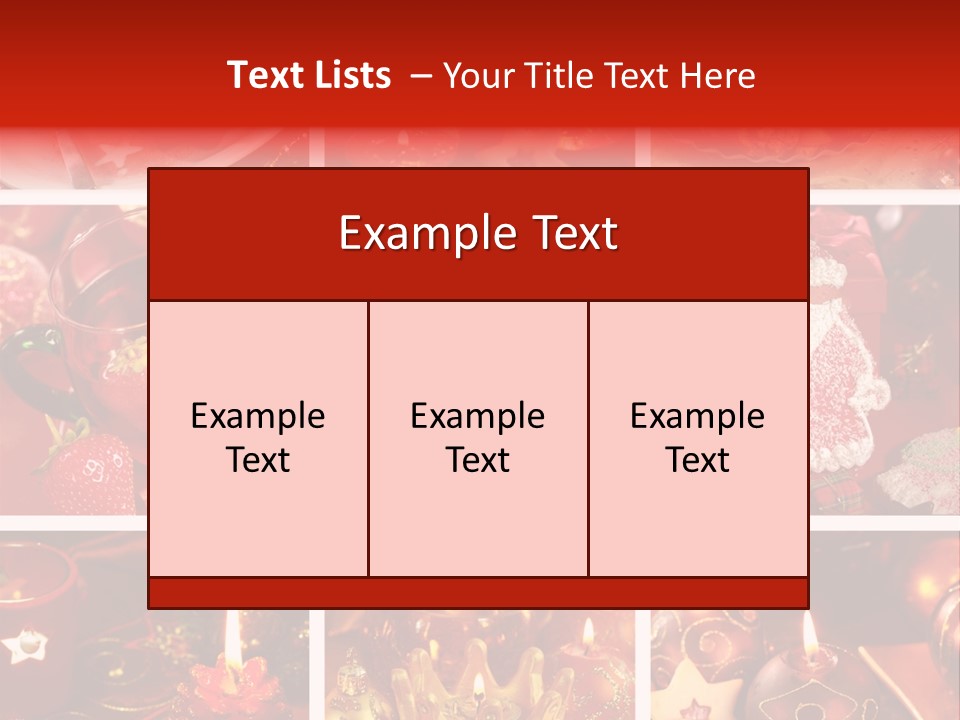 Christmas Food PowerPoint Template