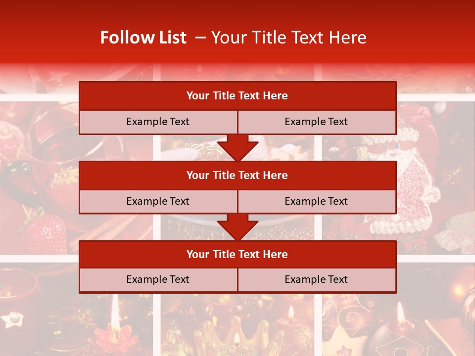 Christmas Food PowerPoint Template