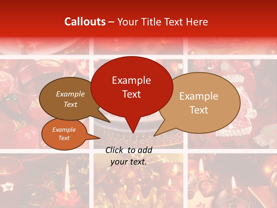 Christmas Food PowerPoint Template