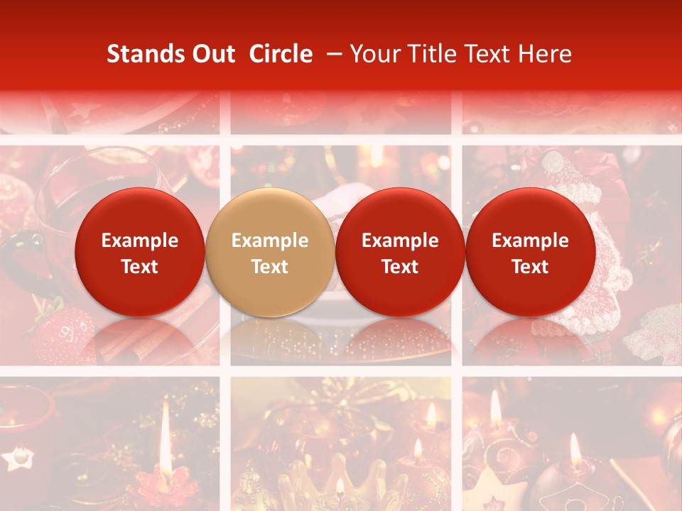 Christmas Food PowerPoint Template