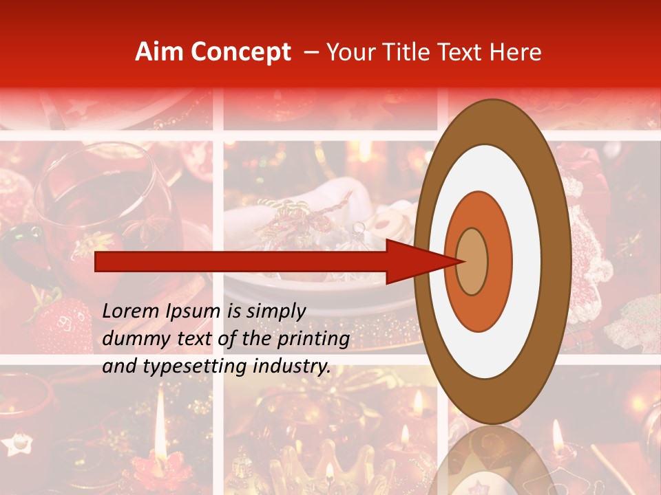 Christmas Food PowerPoint Template