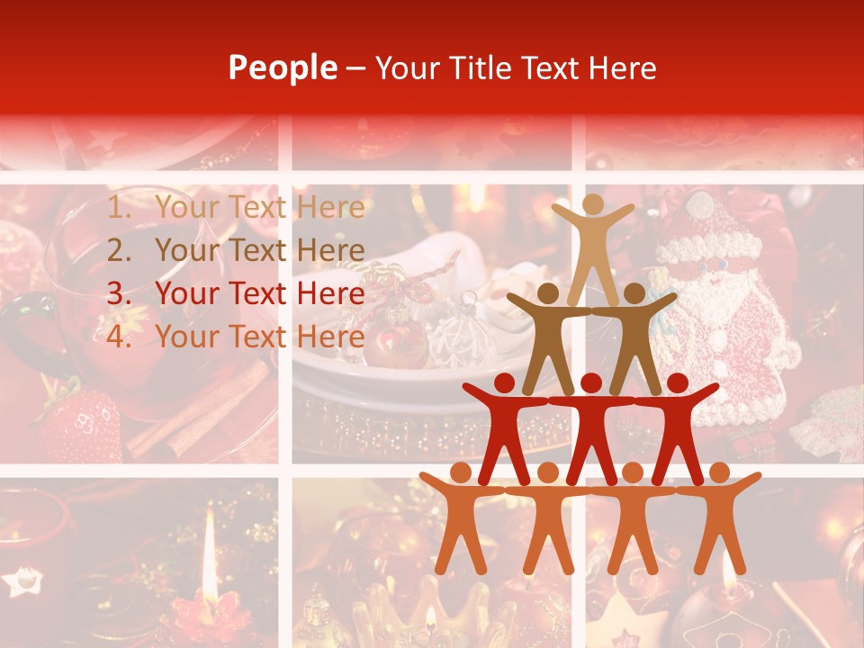 Christmas Food PowerPoint Template