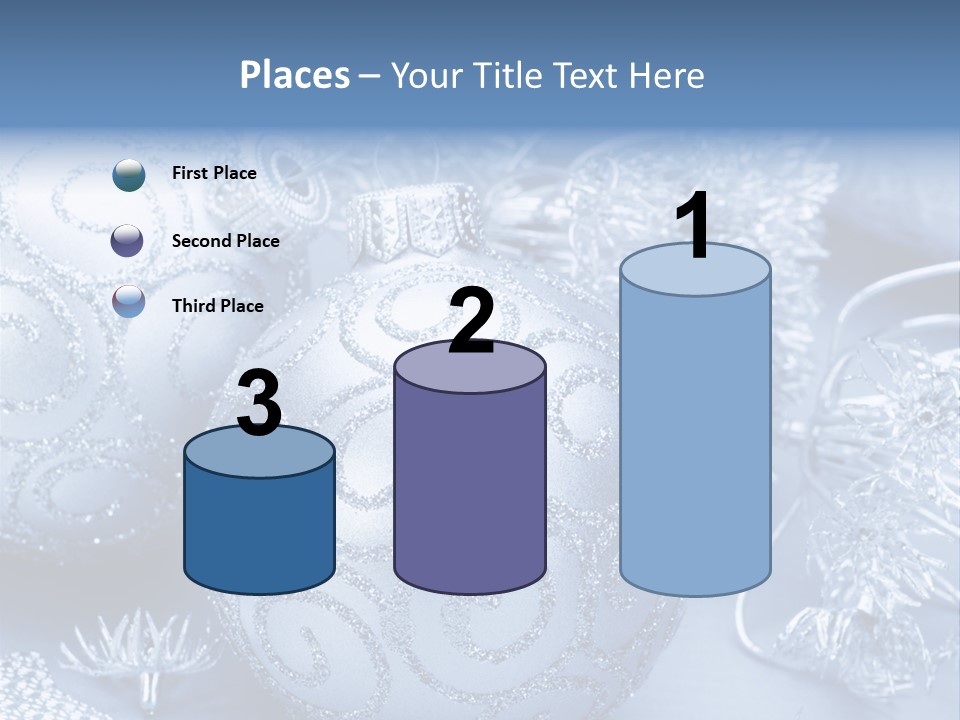 Reflection Holiday Detail PowerPoint Template