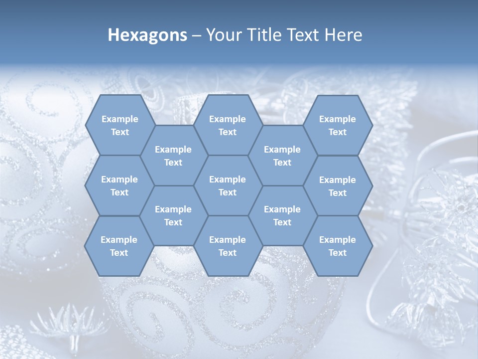 Reflection Holiday Detail PowerPoint Template