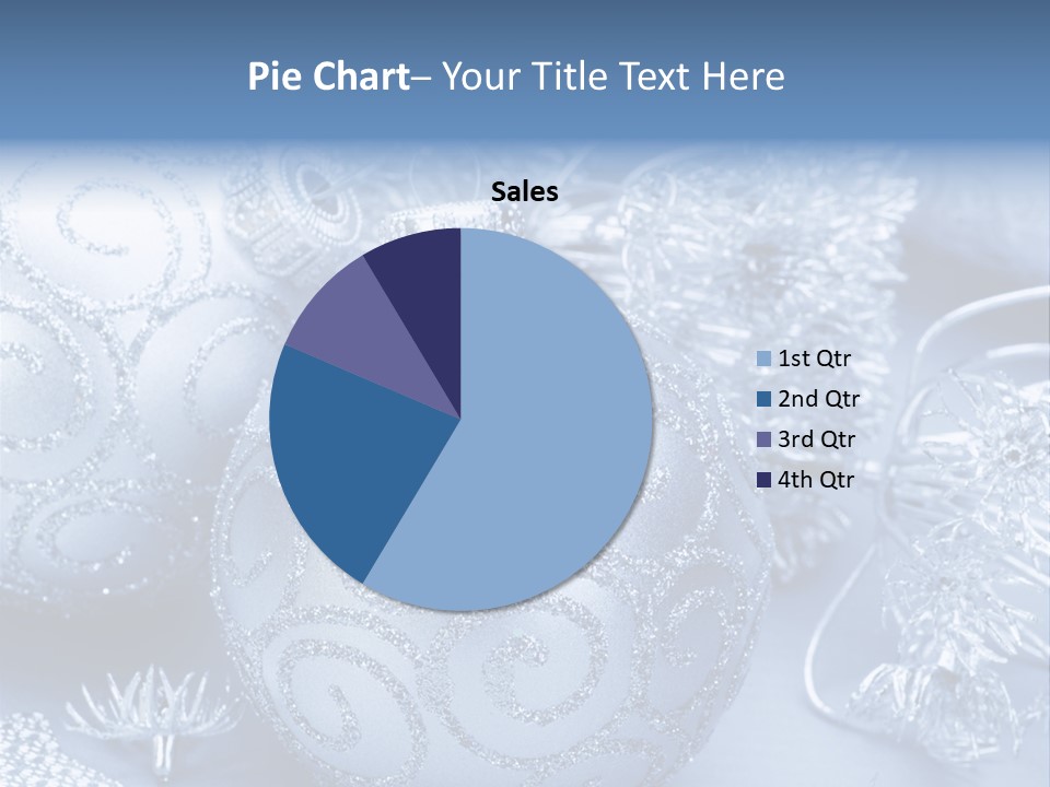 Reflection Holiday Detail PowerPoint Template