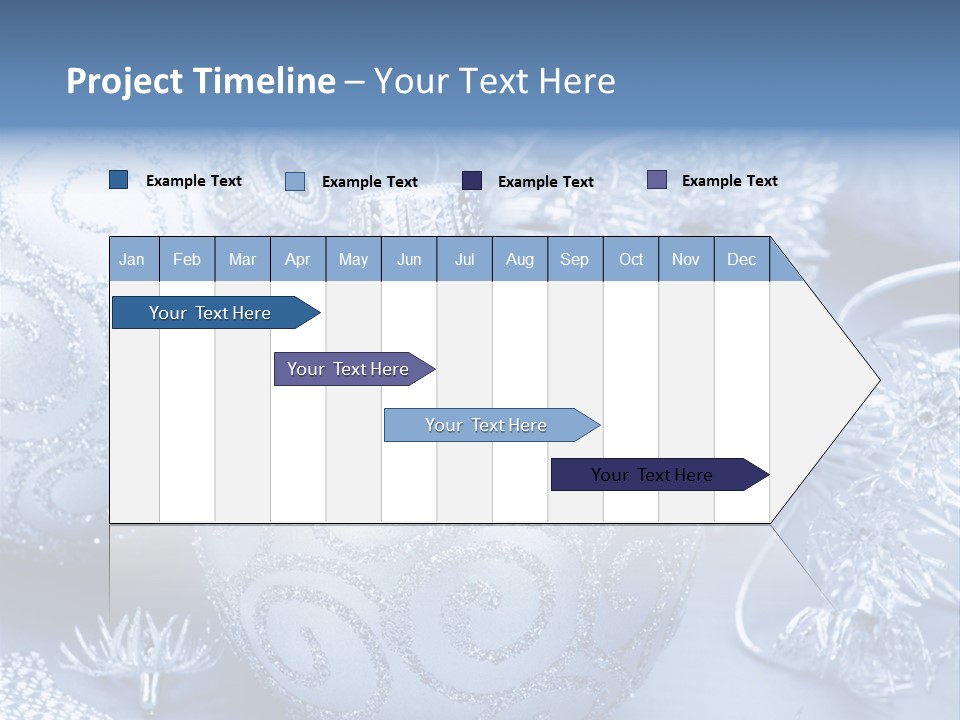 Reflection Holiday Detail PowerPoint Template