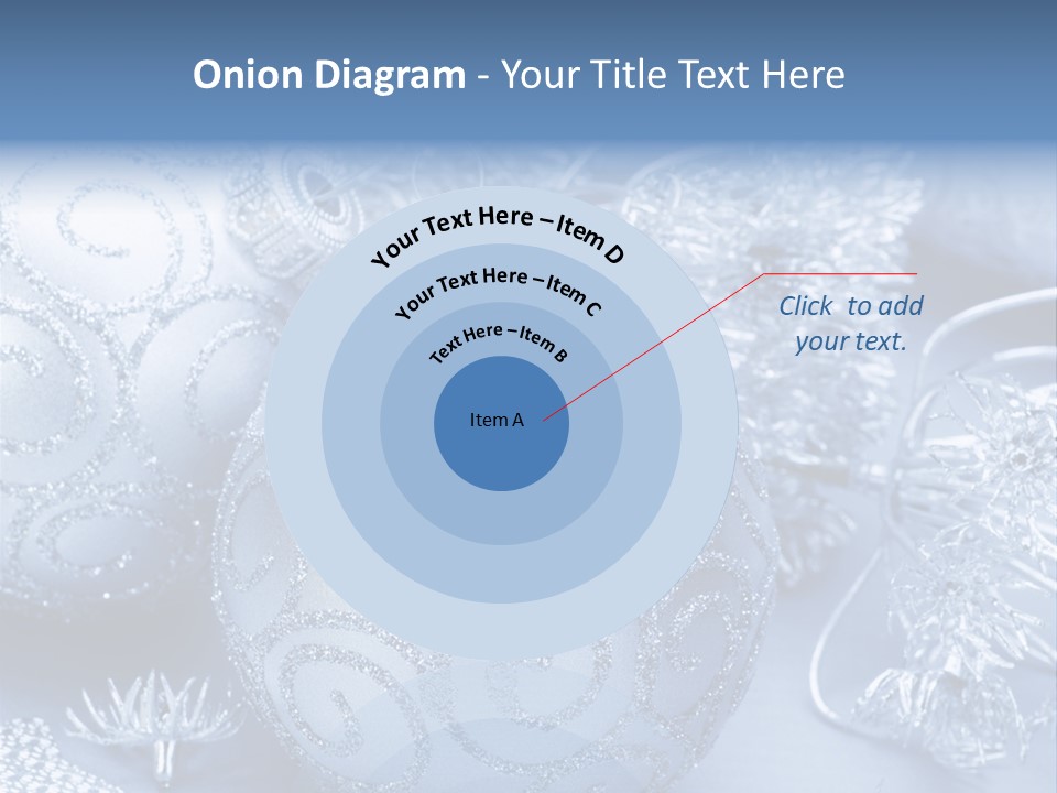 Reflection Holiday Detail PowerPoint Template