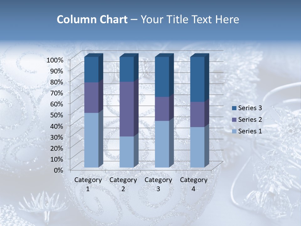 Reflection Holiday Detail PowerPoint Template