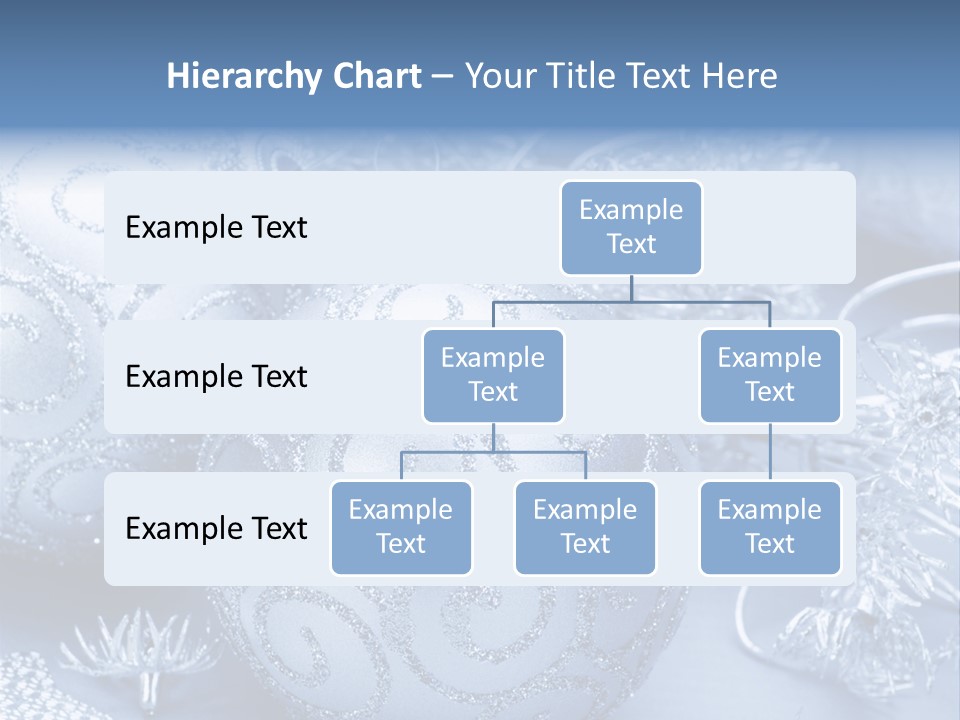Reflection Holiday Detail PowerPoint Template