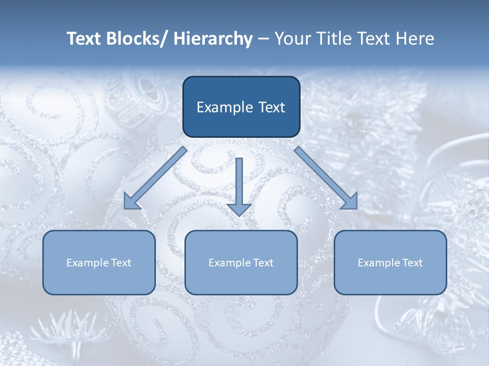 Reflection Holiday Detail PowerPoint Template